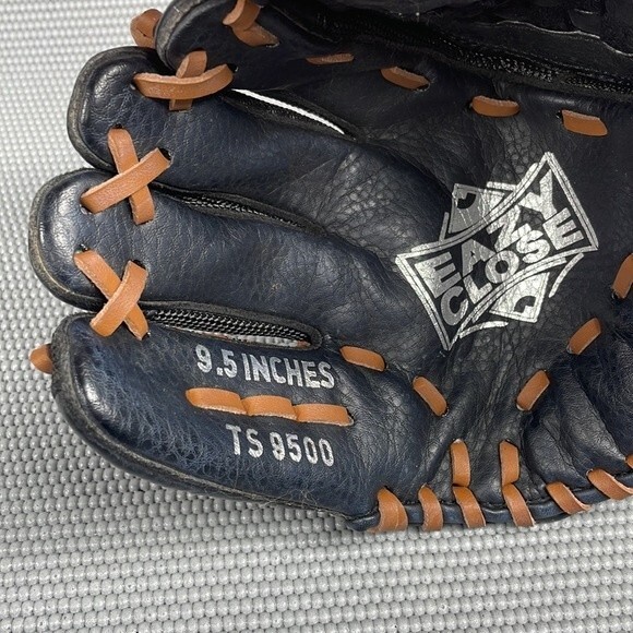 Adidas 9.5” Youth Baseball Glove Easy Close Model TS9500 Black Brown Left LHT - Picture 6 of 8